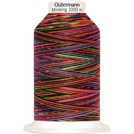 Gütermann Naaigaren Miniking Multicolor, No. 120 - 9842 Dark-Mix
