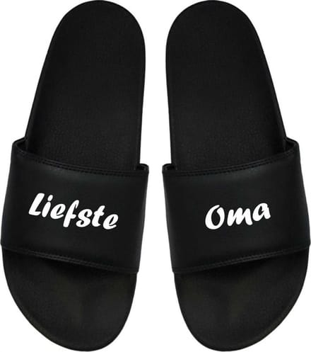 Cadeau Sint - Cadeau Kerst - Cadeau Oma - Cadeau Badslippers - Oma Badslippers - Dames 37