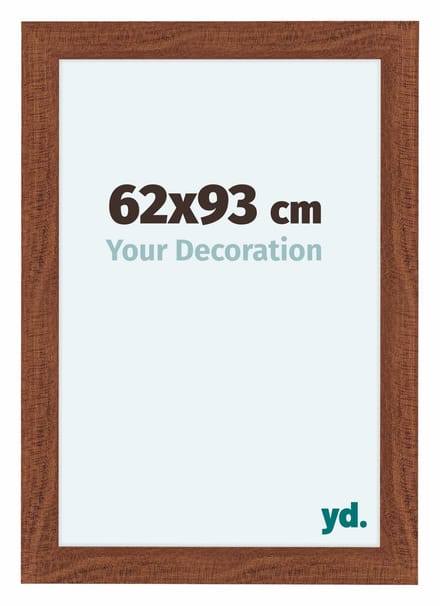 Your Decoration - Fotolijst 62x93 cm - MDF - Walnoot - Como