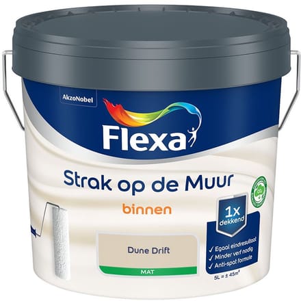 Flexa - Strak Op De Muur Binnen Mat - Dune Drift - Mengverf - 5 L