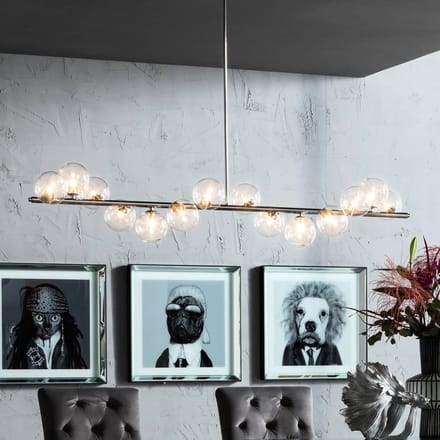 Hanglamp Scala Balls 150cm chroom Kare Design