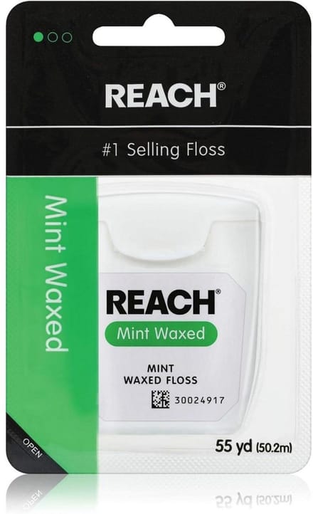 Reach Waxed Dental Floss Mint 55 Yards