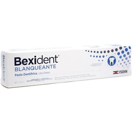 ISDIN - Utilisation quotidienne du dentifrice blanchissant Bexident 125 ml