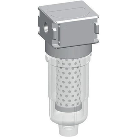 Geactiveerd Koolstoffilter G1/8'' 310l/min Semi-Auto Polycarbonaat Multifix 0