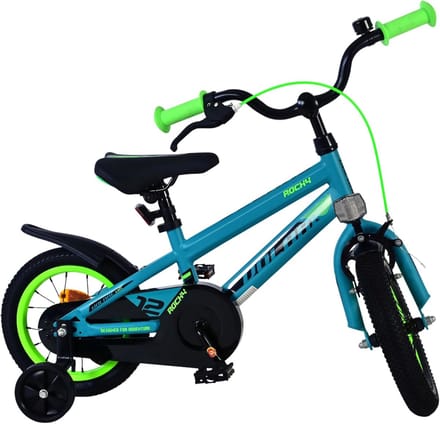 Kinderfiets - Loopfiets - Leren Fietsen - Verstelbaar Zadel - 12 Inch - Groen