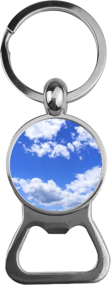 Bieropener Glas - Wolken