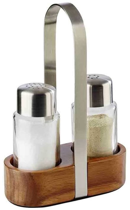 APS Peper- En Zoutstel - 11,5 x 5,5 cm - Vaatwasserbestendig - Breukvast - Stapelbaar