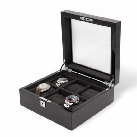 Watch Mates - Horlogebox - 6 Horloges - Hout