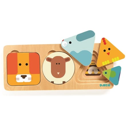 DJECO puzzel Anima Basic 18 mnd+