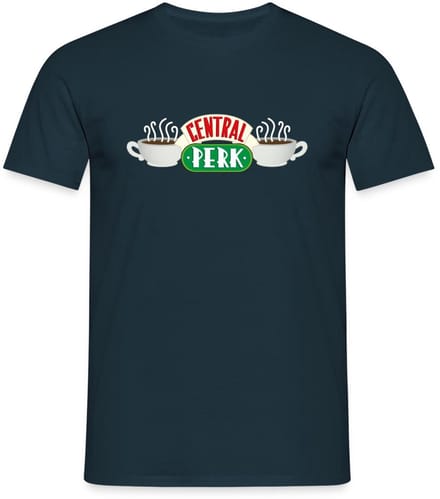 Friends Central Perk Logo T-Shirt Heren