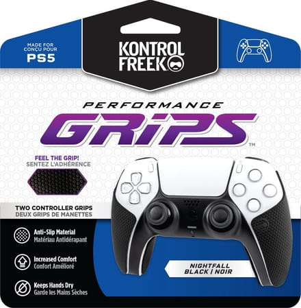 PS5 KontrolFreek Performance Grips Zwart