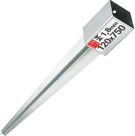LUN FIX - Hameranker 120x120x2mm - Anker 750mm
