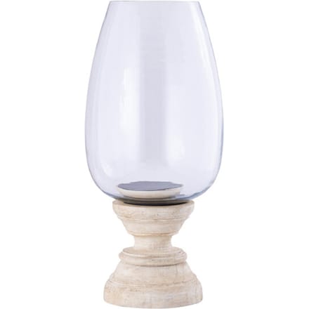 PTMD - Windlicht Qez - Beige - 20x20x44cm
