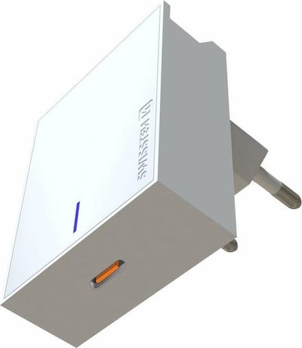 Swissten USB-C Snellader - 45W - Wit