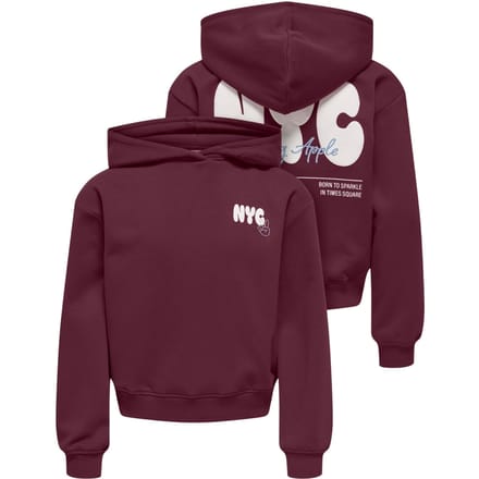 KIDS ONLY - KOGLIANA BOXY LS HOOD PRINTED SWT Meisjes Blazer/Colbert