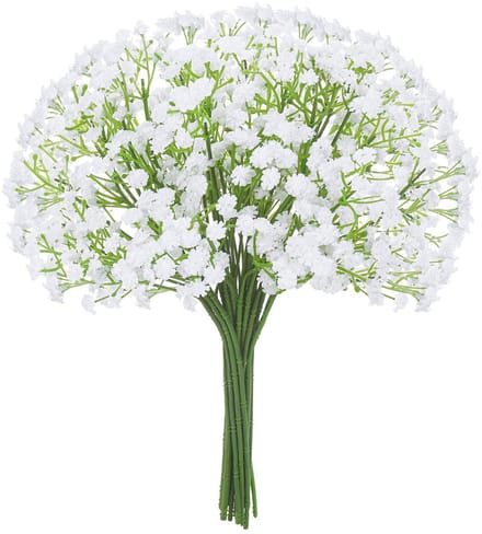 Dailygoods- Kunstbloemen 20 Stuks - Babys Breath - Kunstmatige