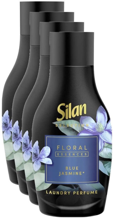 Silan Floral Essences Blue Jasmin - Laundry Perfume - Multipack - 120 (4x30) Wasbeurten - 2160ml (4x540ml)