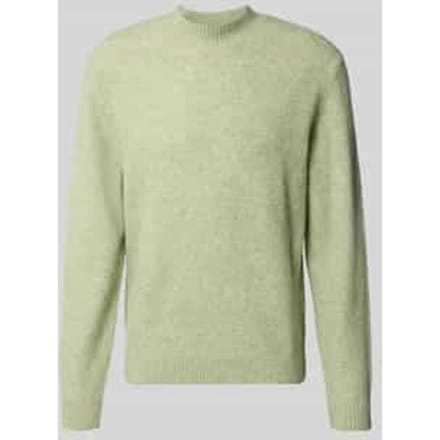 Loose fit gebreide pullover met wol