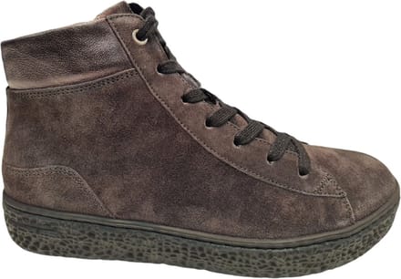 Hartjes Combi Mid H Sneaker Sneakers - Suède - Dames - Bruin - Maat 41