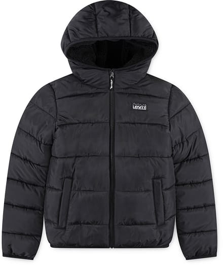 Levi´s ® Kids Sherpa Jas Zwart 8 Years Jongen