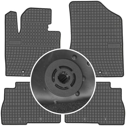 Max-Dywanik Kia Sorento II - Auto Vloermatten - 2012-2015 - Met Bevestigingen