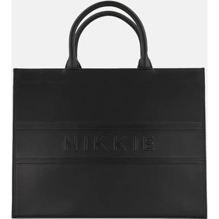 Nikkie Mayda Logo Shopper zwart