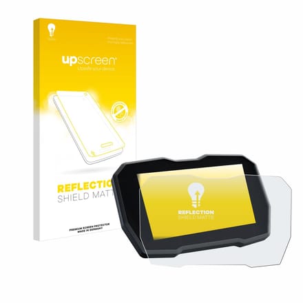 upscreen - Screenprotector voor Ducati Multistrada V4 2021+ - Folie Beschermfolie anti glare matte