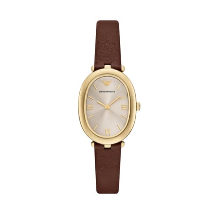 Emporio Armani Dames Horloge 34 cm - Goudkleurig