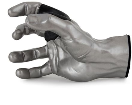 GuitarGrip Male Hand Silver Right gitaarhanger