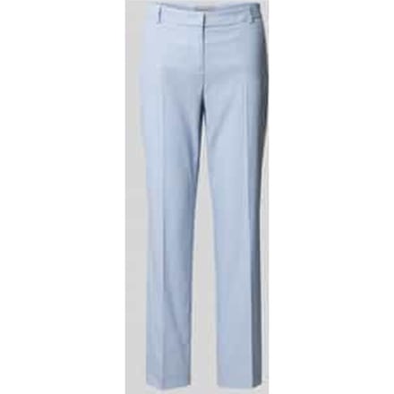 Regular fit stoffen broek met persplooien