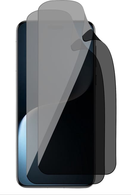 Privacy Screenprotector geschikt voor Honor Magic 7 Pro - 2x FlexGuard Screen Protector