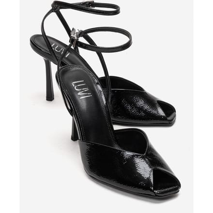 Slate Enkelband Stiletto Pump