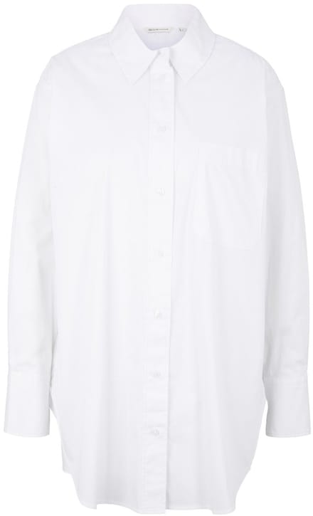 Tom Tailor Denim - Oversized overhemd - Maat XS - White
