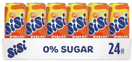 SISI Sinas 0% CAN - 24x330 ml - Voordeelverpakking