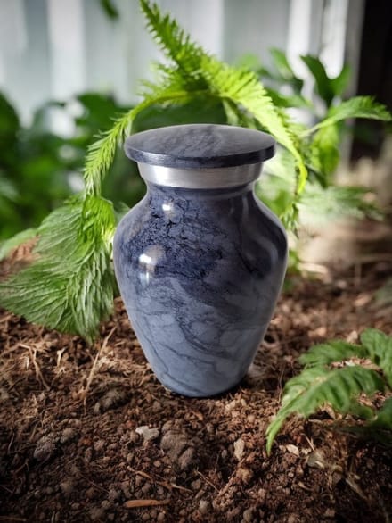 Mini urn Grey stone 11447