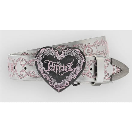 Vitriol Metal Lace Riem grijs