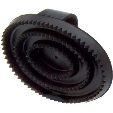 Ovale rubber krabber voor paard Hispano Hipica
