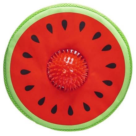 Beeztees Meloen Spikie - Hondenspeelgoed - Neopreen - Rood - 25x8x8 cm