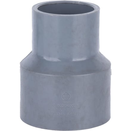 1 inch PVC Rechte Reducerende Koppeling Waterpijp Adapter voor Waterleiding Fittingen