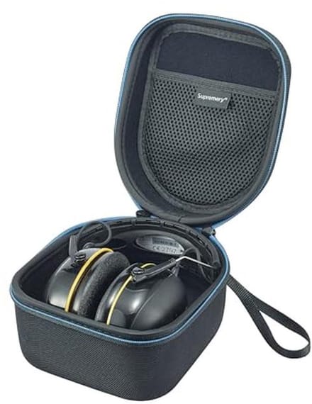Draadloze gehoorbescherming case met etui voor 3M WorkTunes Connect