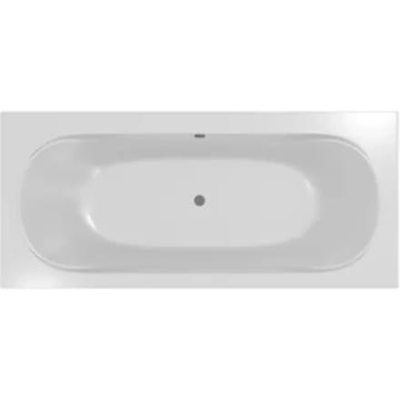 Allibert Ligbad Aquae Duo Round -170x75cm - Wit