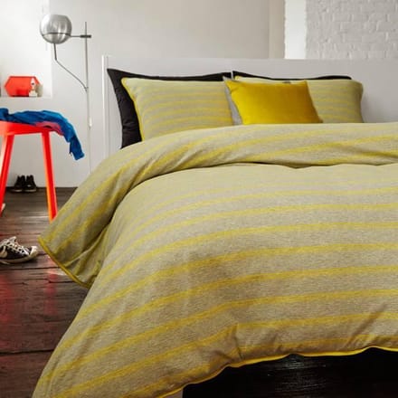 Beddinghouse Brooklyn Dekbedovertrek - Jersey - Litsjumeaux - 240x200/220 cm - Grey