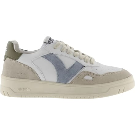 Sportschoenen met leereffect en splitleer Victoria Seul