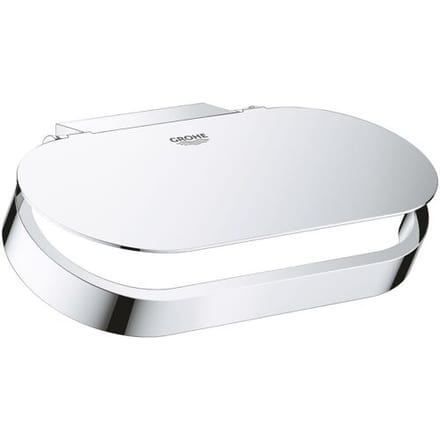 GROHE Selection Closetrolhouder Met Deksel - Chroom - 41069000