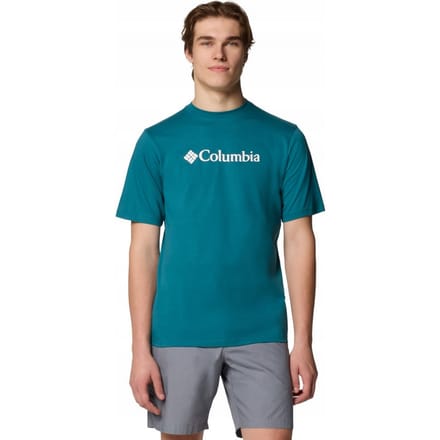 Columbia Heren Basis Logo T-Shirt (Blauw)