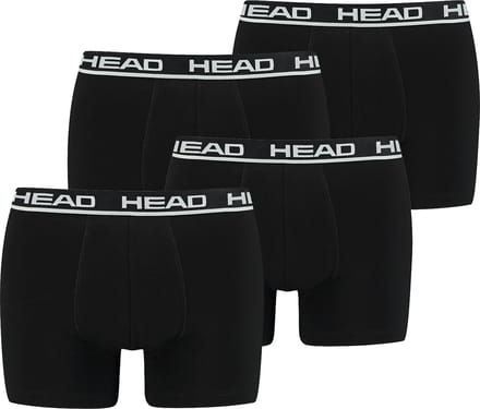 BOXERS Set van 4 hoofd-basisboxerbroeken voor heren, ondergoed, ondergoed