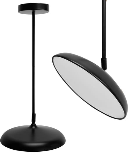 Toolight App1280-Cp Hanglamp Zwart 25X25X63Cm