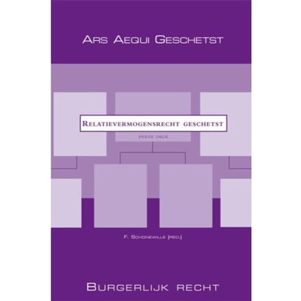 Relatievermogensrecht Geschetst - Ars Aequi Geschetst - F. Schonewille