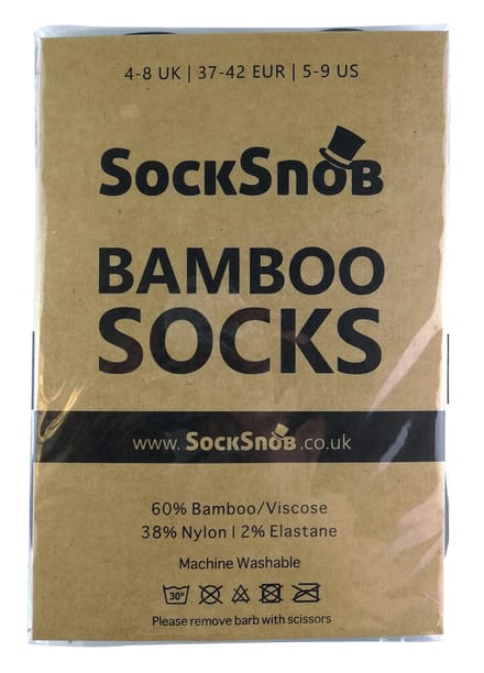 Set van 4 sokken met onzichtbare voering van bamboe voor dames - Wit