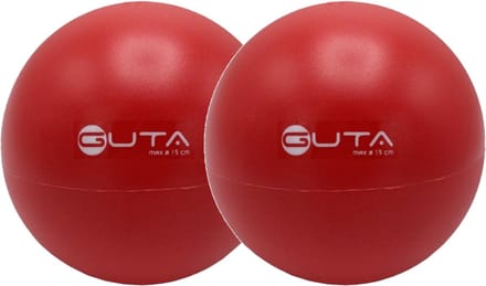 Guta Softy Fanty Handbal 15 cm - Rood - 2 stuks